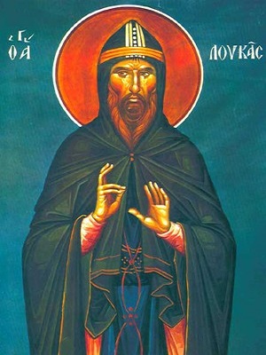 Преподобный Лука Элладский, Стериотский