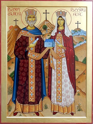 Святой равноапостольный Мириан, царь Иверский и святая царица Нана