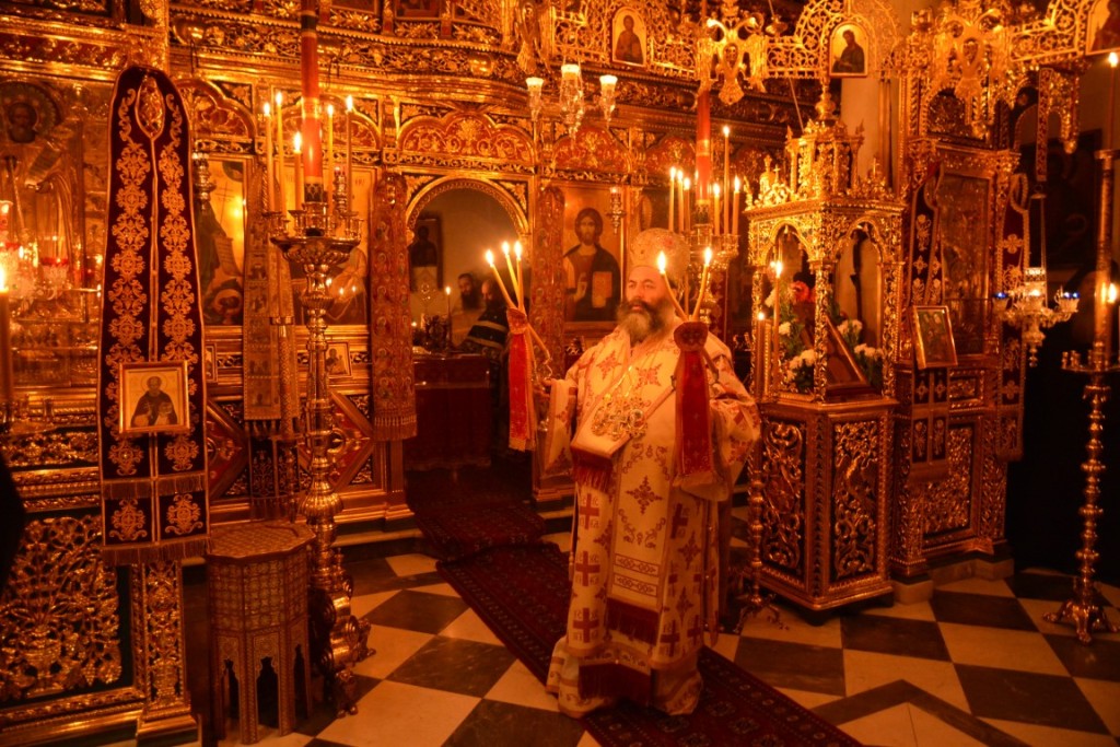 Праздник святого Симона Симонопетрского на Афоне
