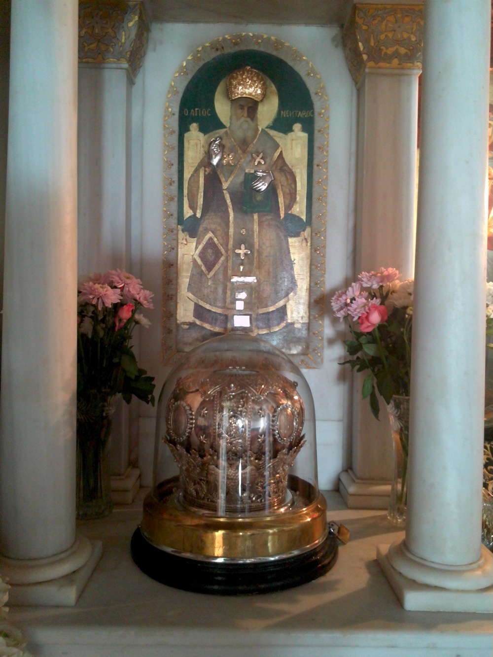 Праздник перенесения мощей святителя Нектария Эгинского в Нафплионе