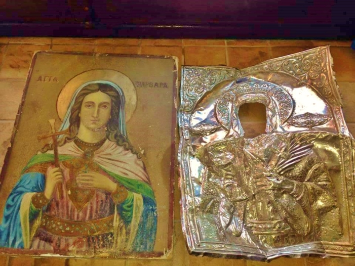 На Кефалонии обретен чудотворный образ святой Варвары