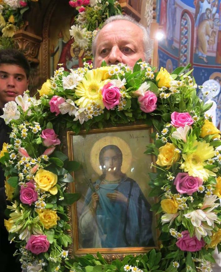 В Экали отметили праздник святой Марины
