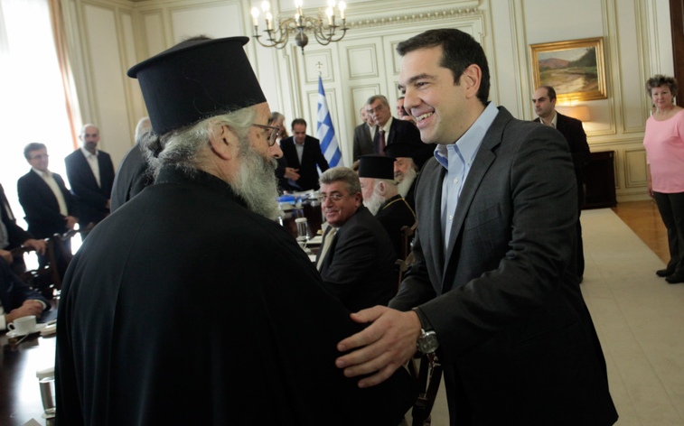 Греческое государство намерено объединить усилия  с Церковью