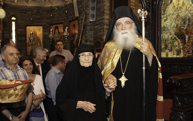Юбилей монастыря святого Серафима Саровского в Греции