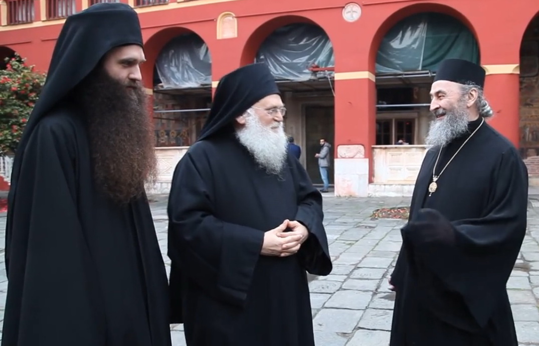 Предстоятель Украинской Православной Церкви посетил Афон