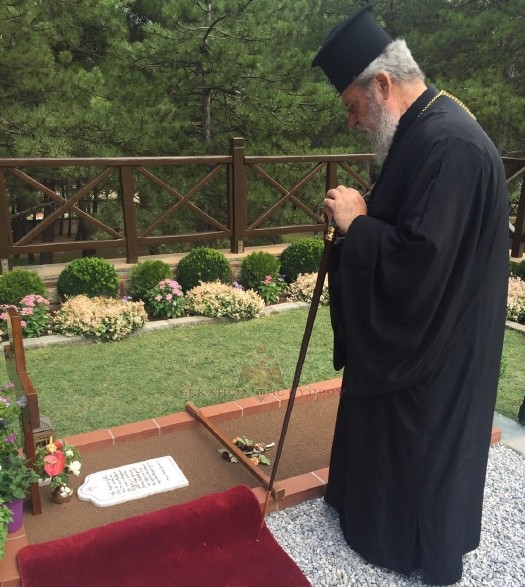 Архиепископ Кипра совершил паломничество в Суроти