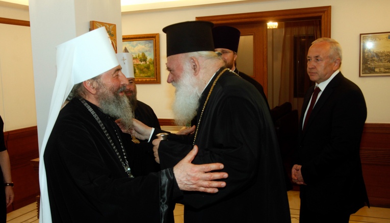 Встреча глав Церквей Греции и Украины в Афинах