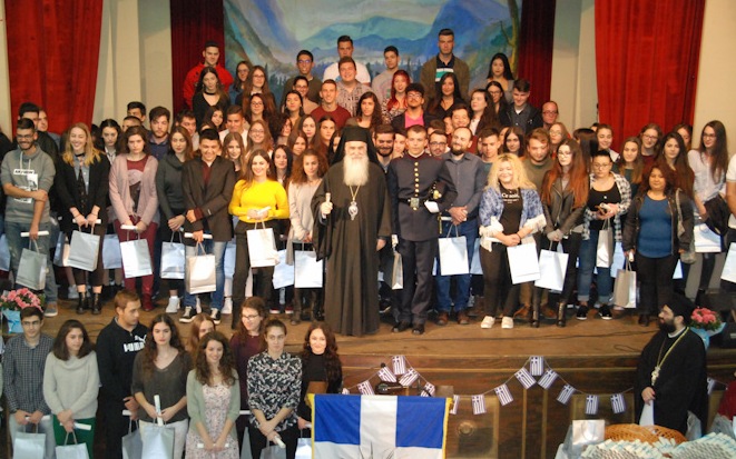 1000 студентов получили благословение митрополита Никеи