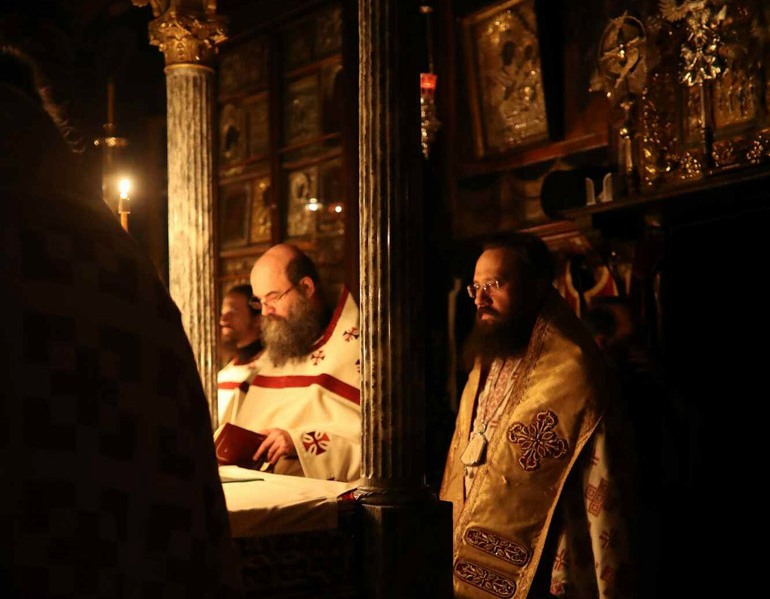 Епископ Туруханского края Агафангел посетил Афон