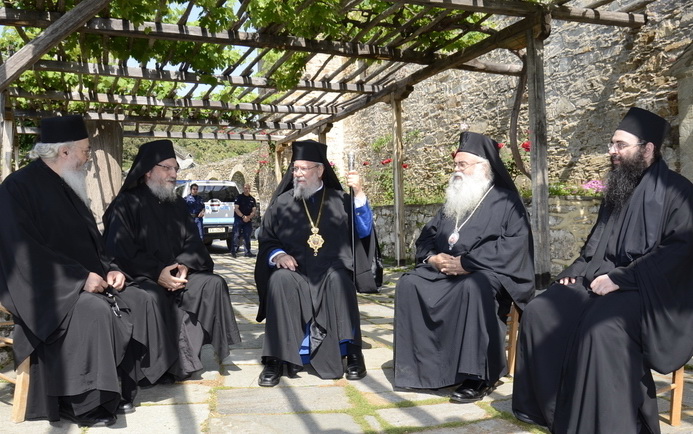 Архиепископ Кипрский Хризостом совершил паломничество на Афон