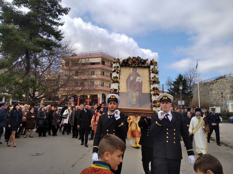    Праздник святого Харалампия в Превезе