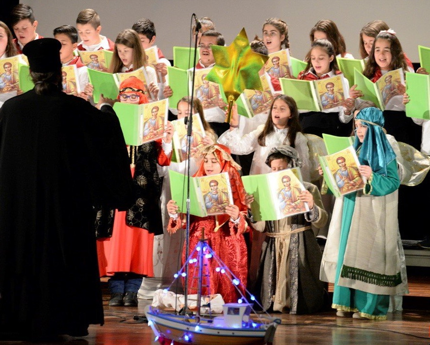 Рождественский концерт детских коллективов в Афинах