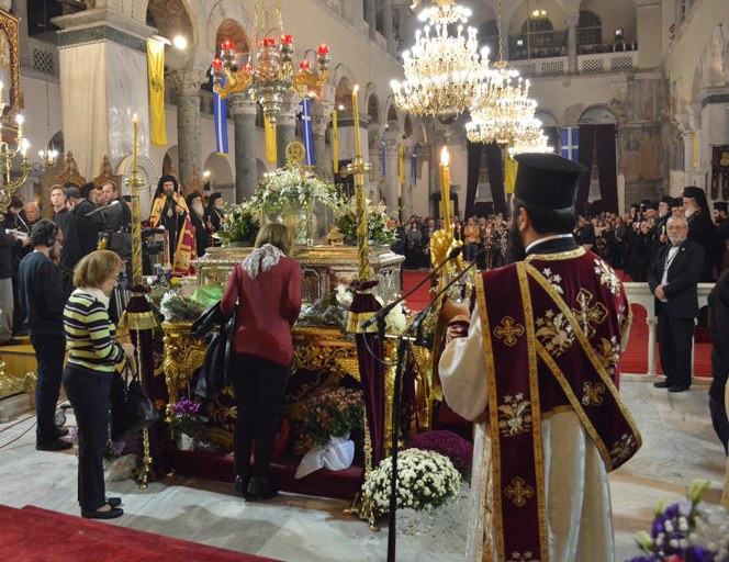 Праздник святого Димитрия Солунского в Салониках
