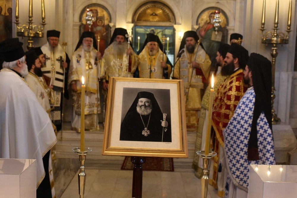 Вечная память архиепископу Афинскому Христодулу
