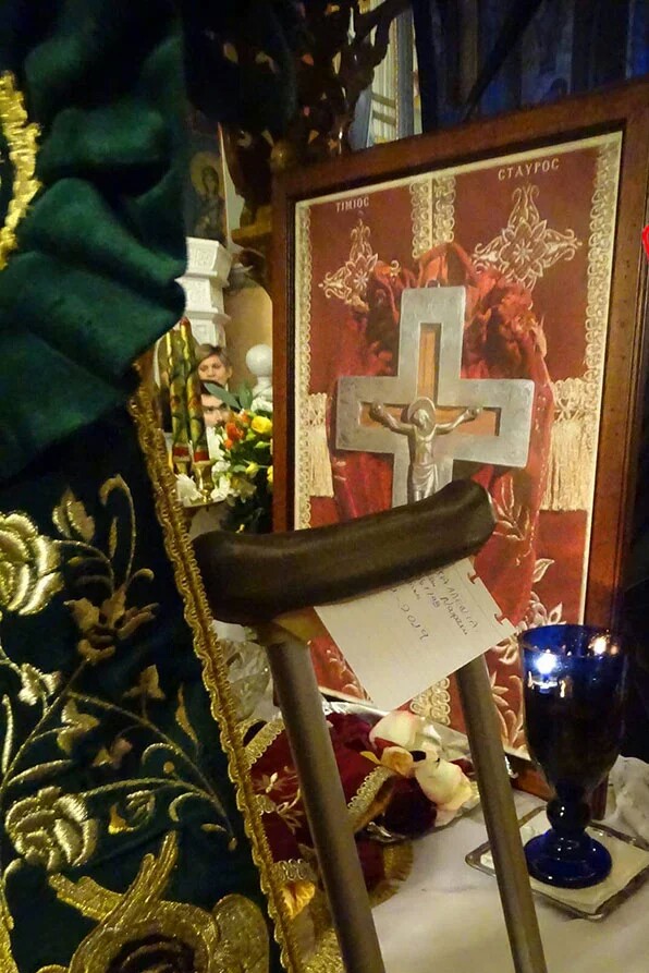 Чудотворный Крест в Салониках