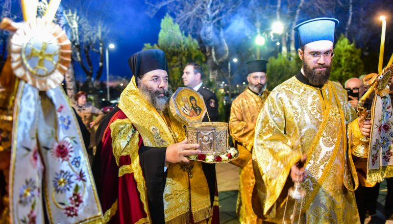 Вчера мощи святого Киприана принесли с Кипра в Салоники