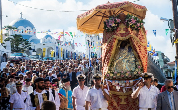 Праздник иконы Миртидиотиссы на Пелопоннесе