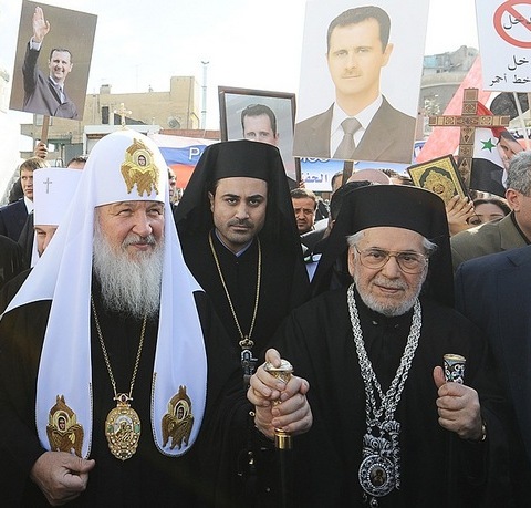 Святейшие Патриархи Кирилл и Игнатий в Ливане. 2011 год