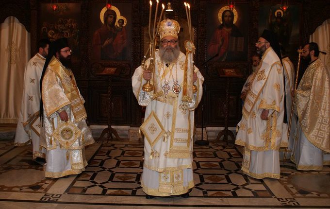Патриарх Антиохийский и всего Востока Иоанн. В Неделю Фомину. 2013 год