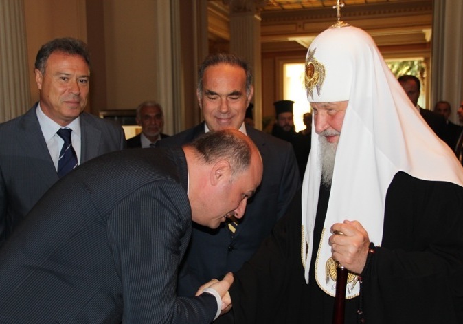 Прием в честь Патриарха Московского в Афинах