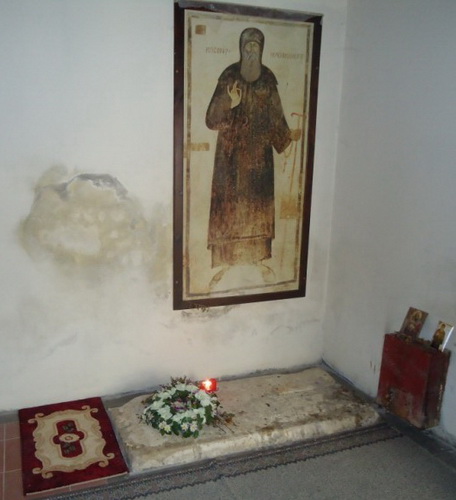 Место первого погребения святого Космы Этолийского