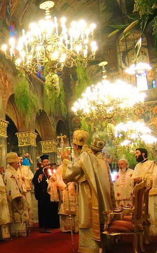 Праздник святого Дионисия Закинфского