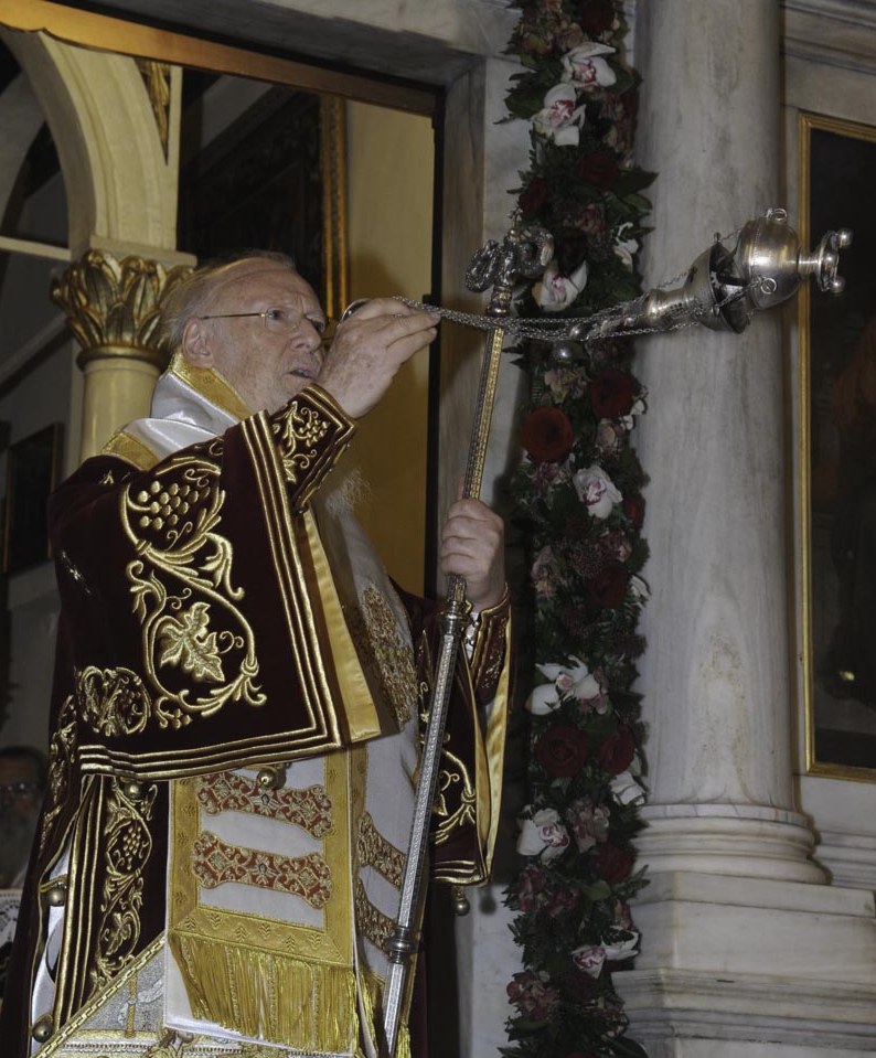 Патриарх Варфоломей. Служение на Корфу